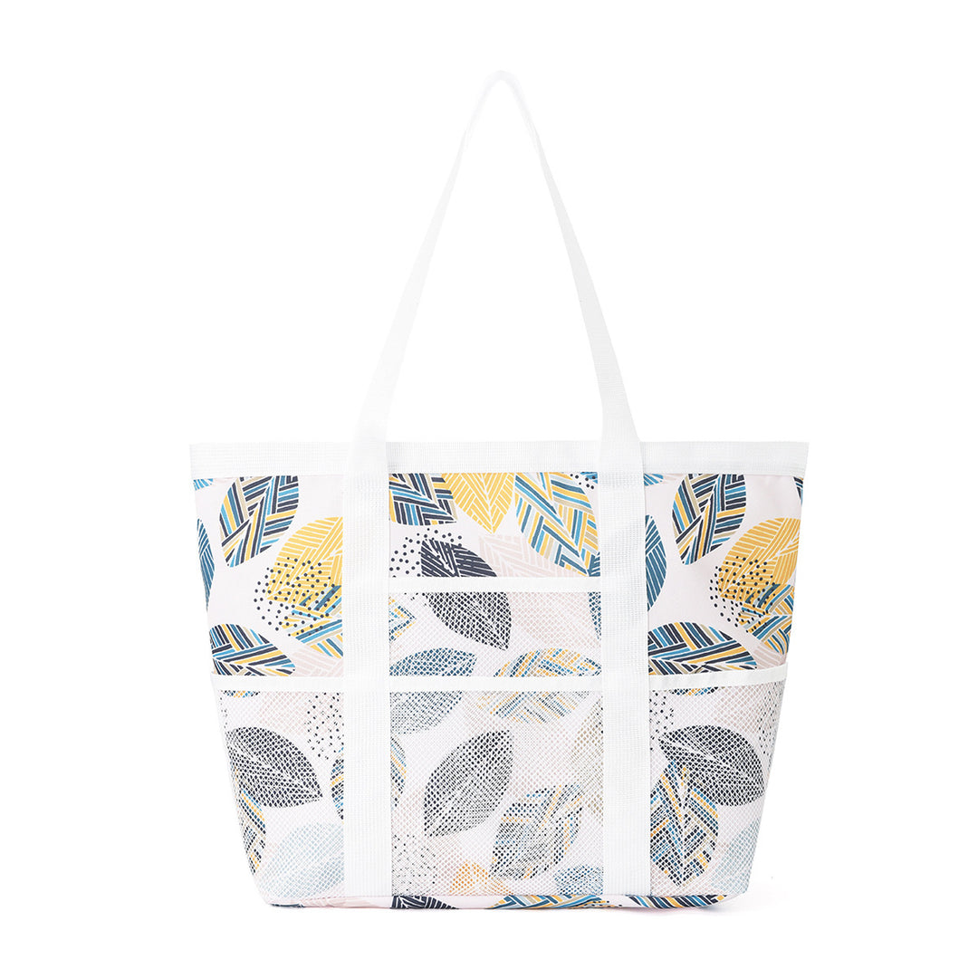 Spacious beach bag with breathable mesh design Stornfield