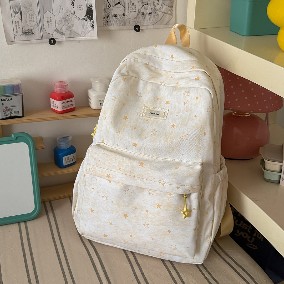 Star-Patterned Casual Tote Bag Stornfield
