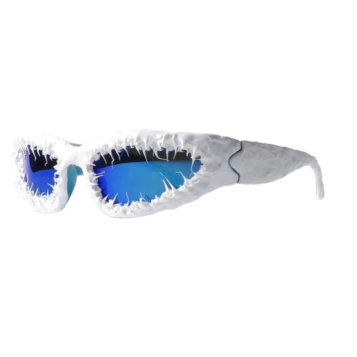 Women's creative design sunglasses with unique structured frame Stornfield