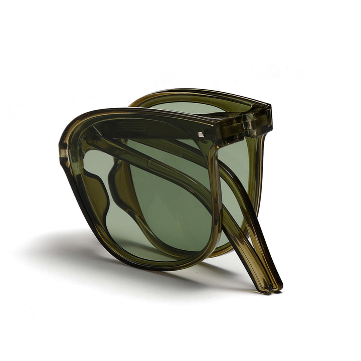 Women's square sunglasses with innovative plastic frame and polarized lenses Stornfield