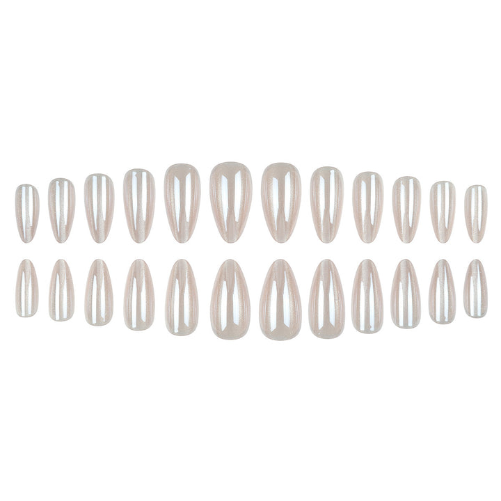 Elegant Long Stiletto Gel Press-On Nails Stornfield