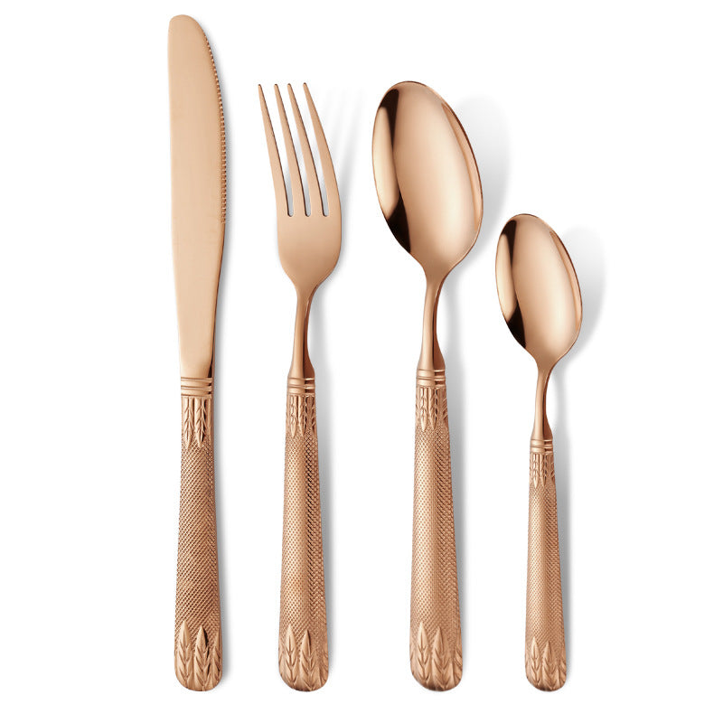 Elegant teaspoon with artistic handle design Stornfield