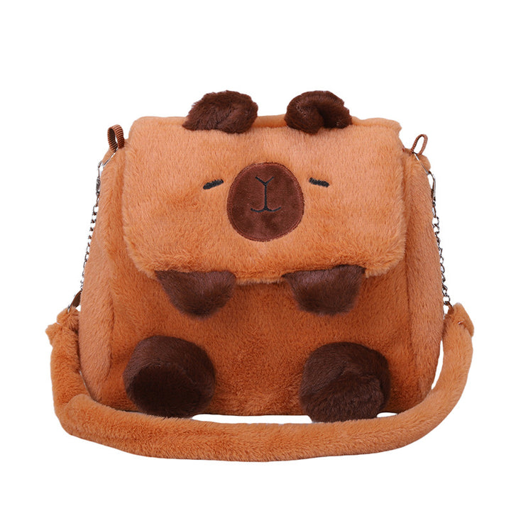 Plush Backpack In Pig Design Stornfield