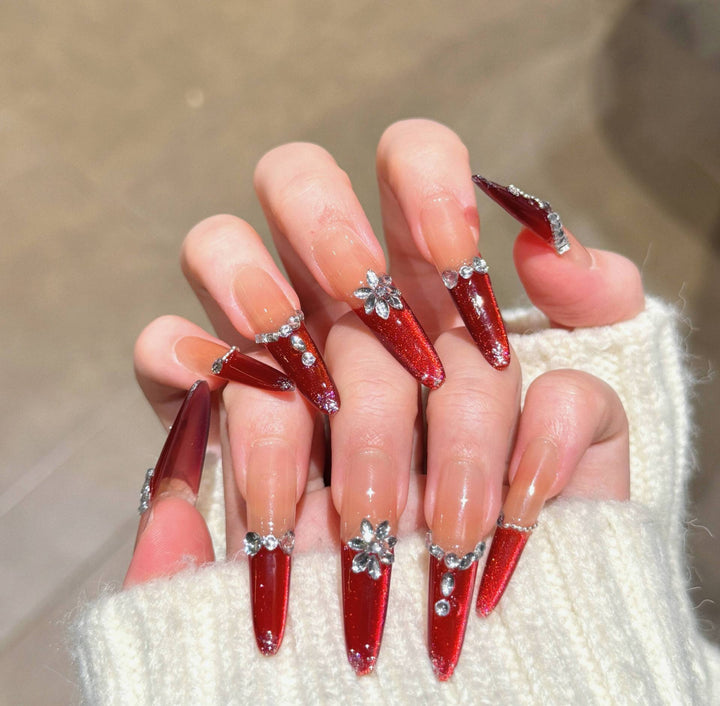 Artistic Press-On Nail Set Stornfield