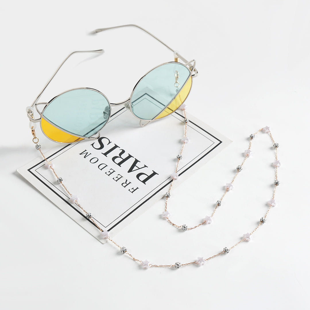 Pearl and Crystal Decor Eyewear Chain Stornfield