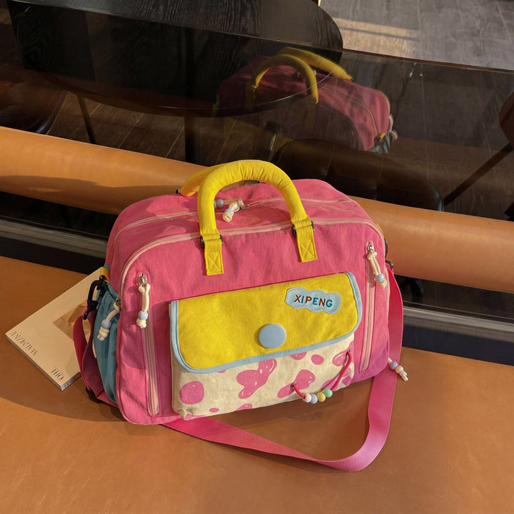 Trendy Multi-Pocket Utility Duffle Bag Stornfield