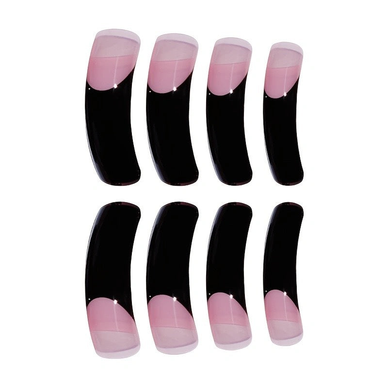 Long Tip French Manicure Nail Enhancements Stornfield