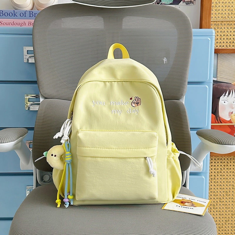 Casual Embroidered Mini Backpack Stornfield