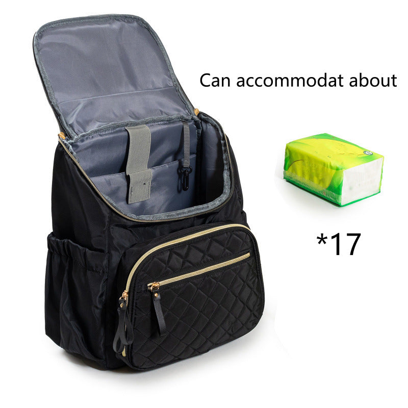 Quilted Multi-Pocket Backpack Stornfield