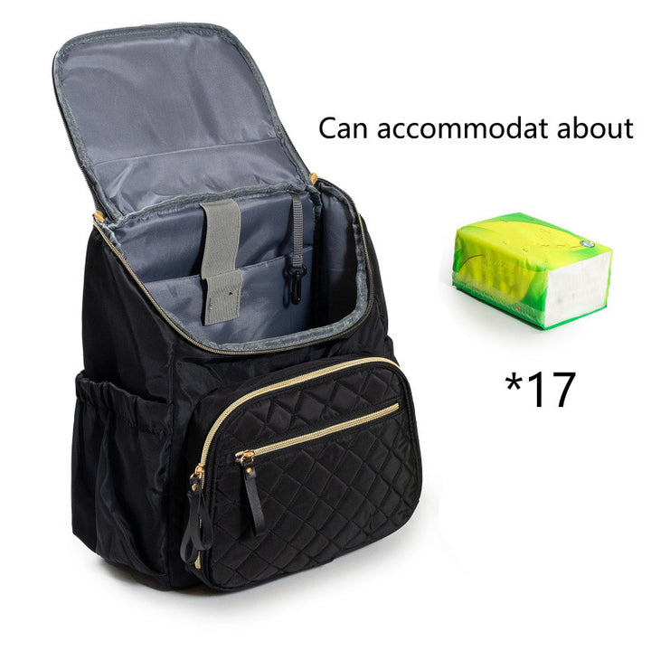 Quilted Multi-Pocket Backpack Stornfield