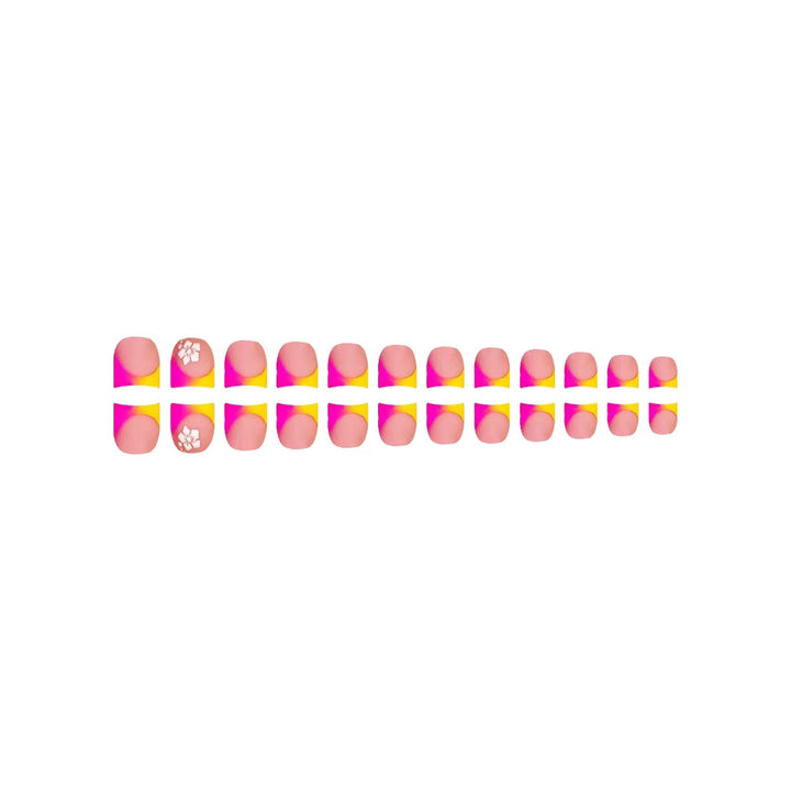 Trendy Flame Design Acrylic Nail Enhancements Stornfield