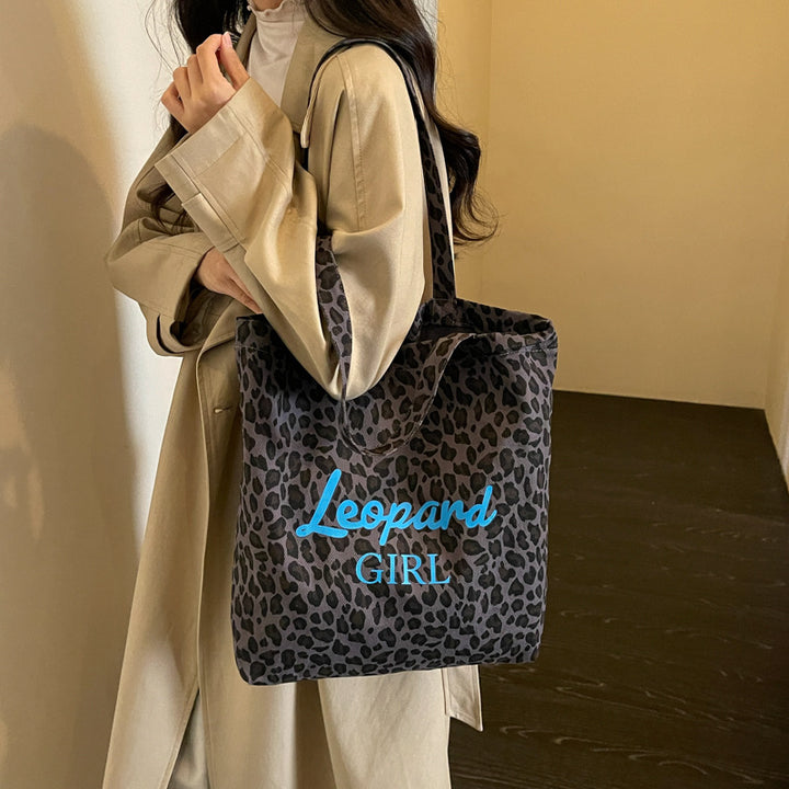 Stylish Leopard Print Tote Bag Stornfield