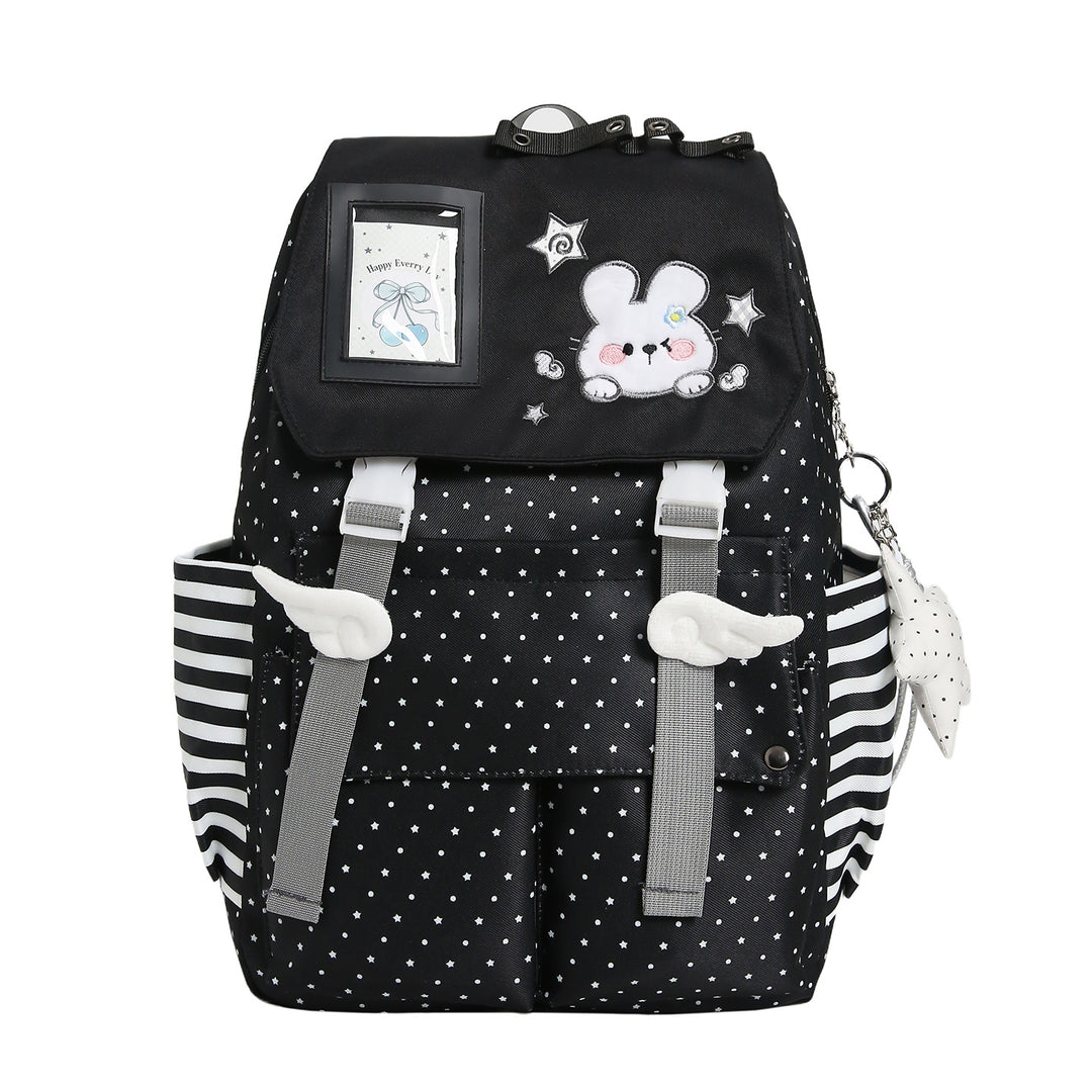 Adorable Plush Bunny-Themed School Backpack Stornfield