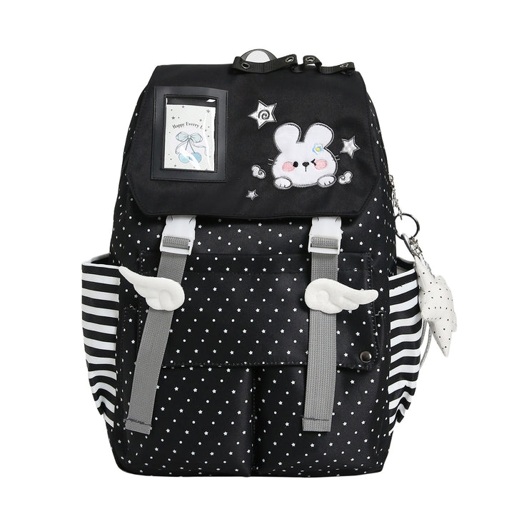 Adorable Plush Bunny-Themed School Backpack Stornfield