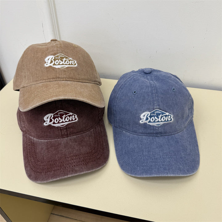 Unisex Vintage-Inspired Embroidered Baseball Cap Stornfield