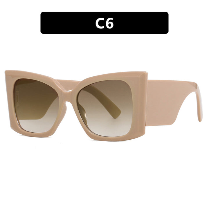 Women's oversized sunglasses with stylish cat-eye frame Stornfield