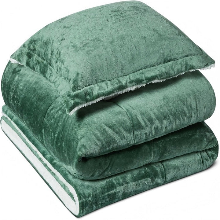 Reversible Plush Sherpa Blanket Stornfield