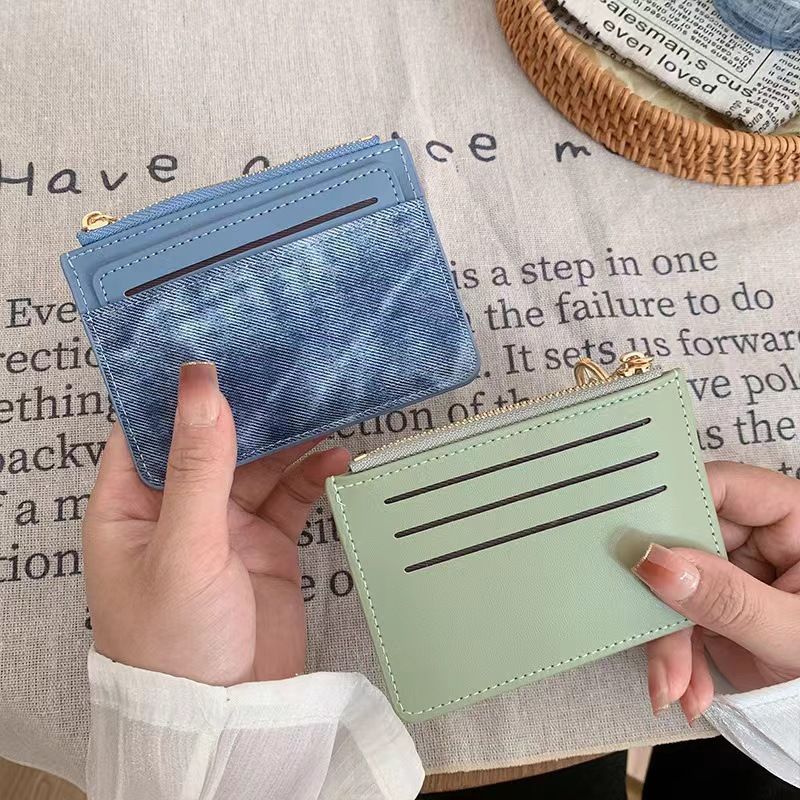 Multi-Pocket Zippered Cardholder Wallet