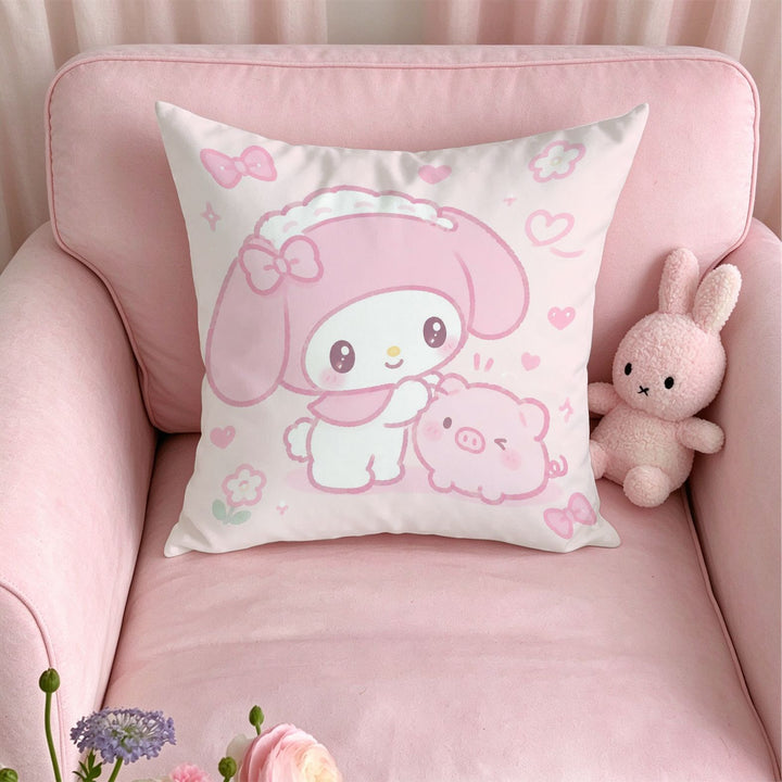 Cute Character-Themed Decorative Throw Pillow