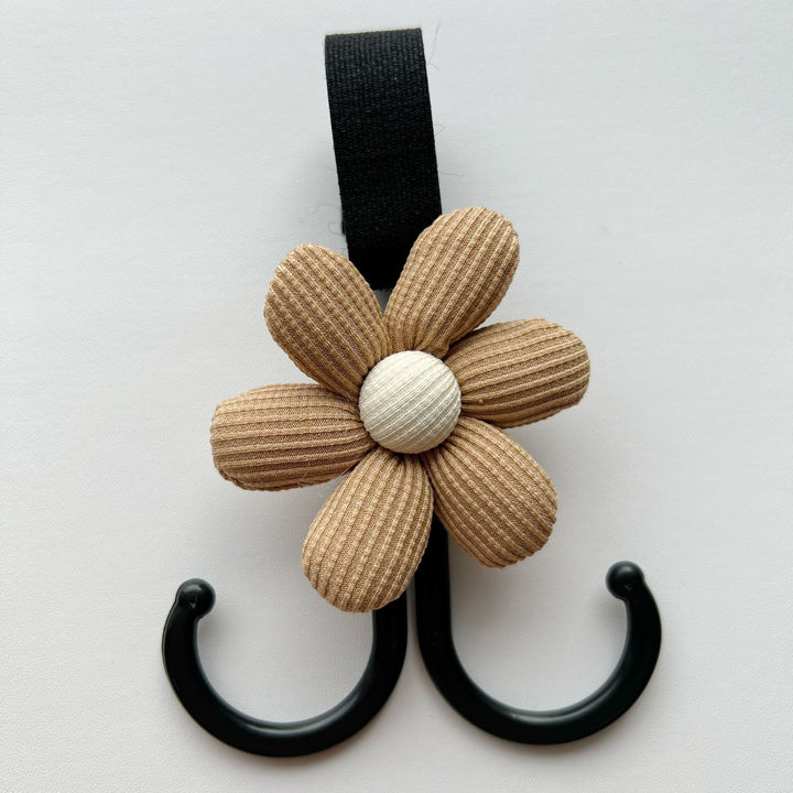 Plush Bear Bag Charm with Elastic Loop Attachment