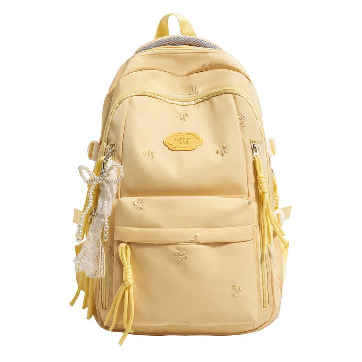 Decorative Star-Patterned Backpack Stornfield