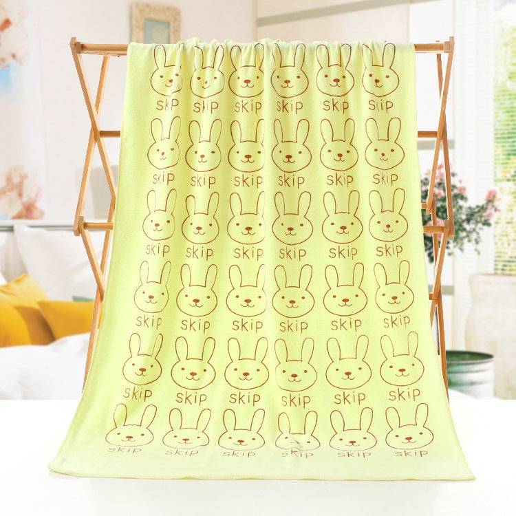 Cartoon-Themed Plush Fleece Blanket