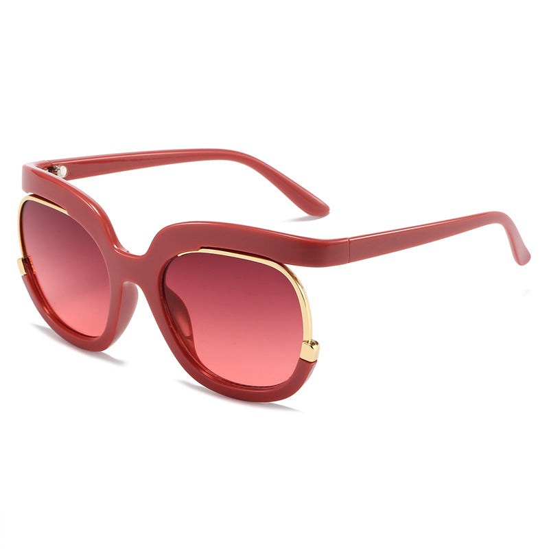 Women Oversized Sunglasses with Elegant Tortoise Design Stornfield