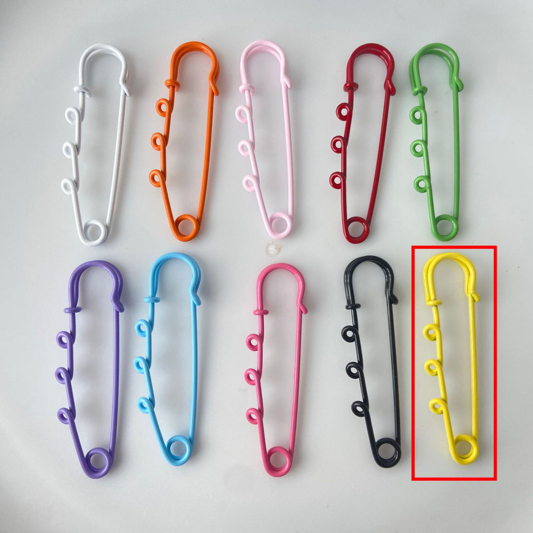 Decorative Safety Pin Brooch Stornfield