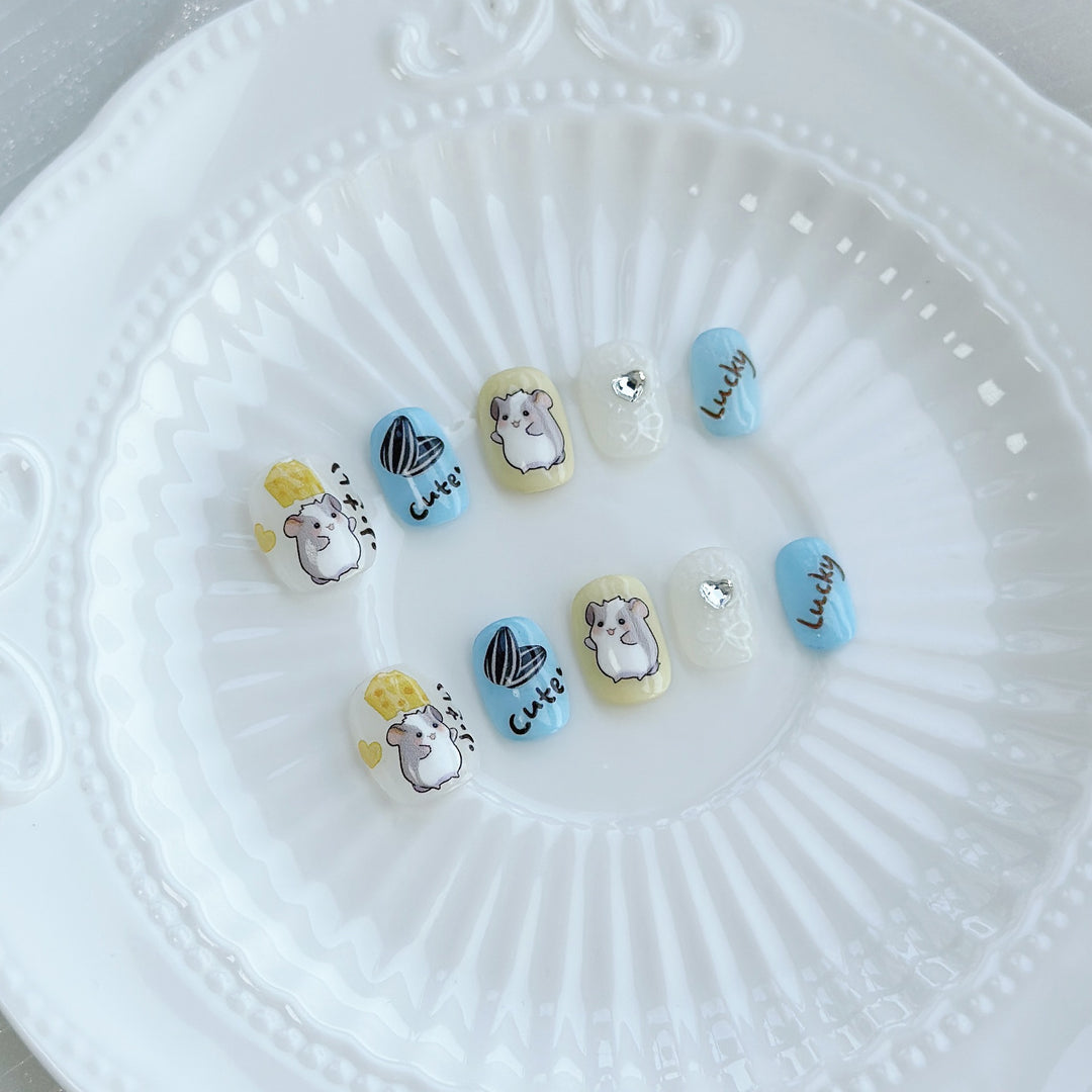 Cute Themed Press-On Nail Set