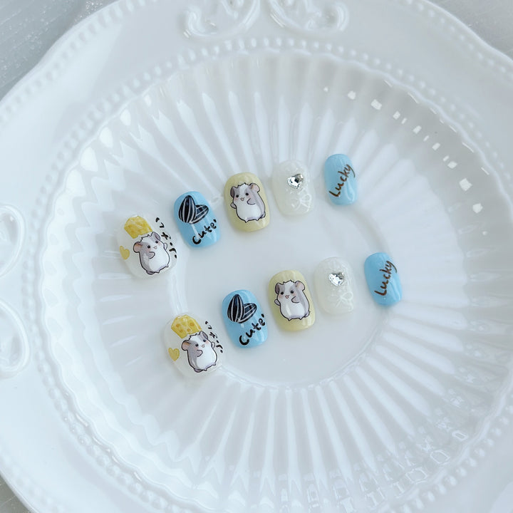 Cute Themed Press-On Nail Set