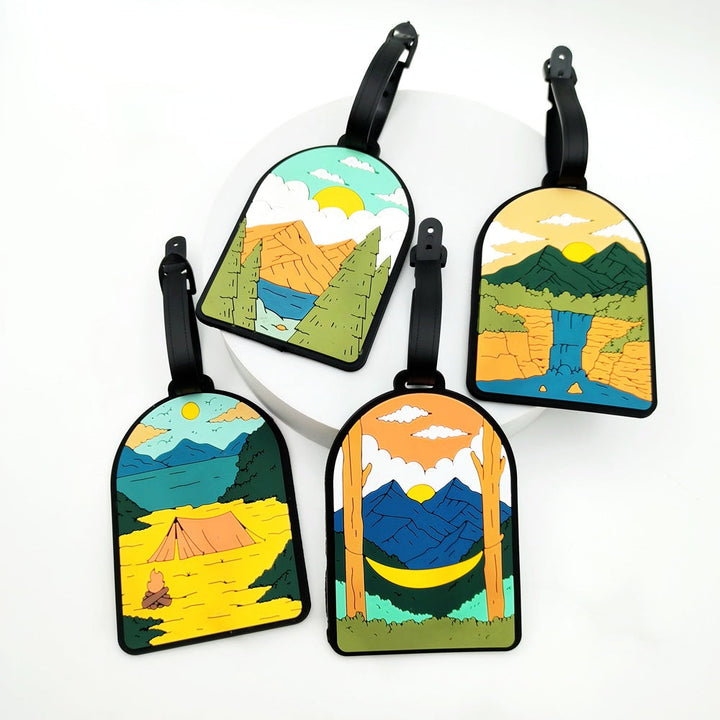 Adventure-Themed Luggage Tag Stornfield