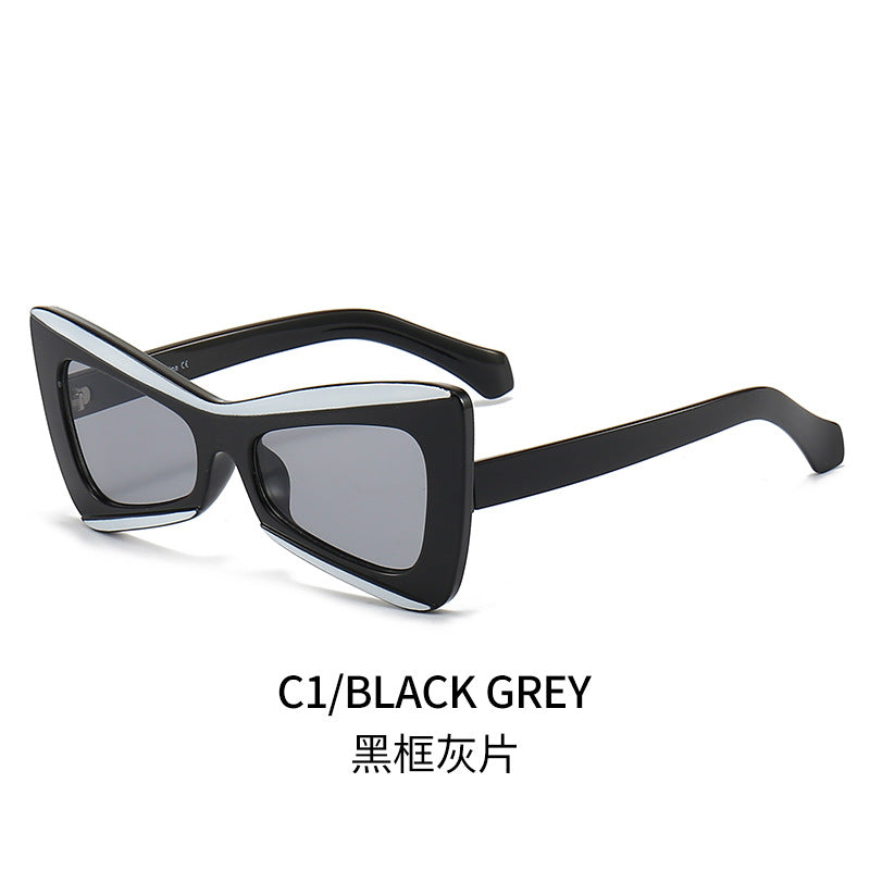 Women's Fashion Cat-Eye Sunglasses with Wide Frame Stornfield