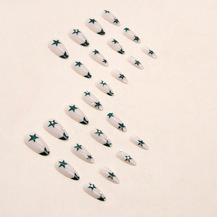 Artistic Star Design Press-On Nail Tips Stornfield