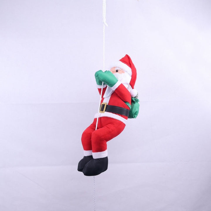 Decorative Santa Claus figure with rope