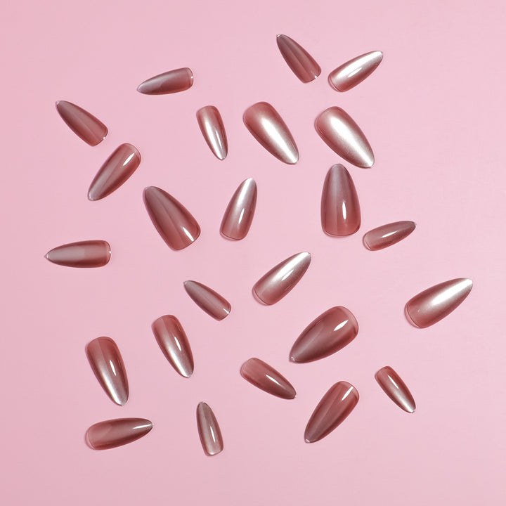 Premium Ombre Stiletto Press-On Nails Stornfield