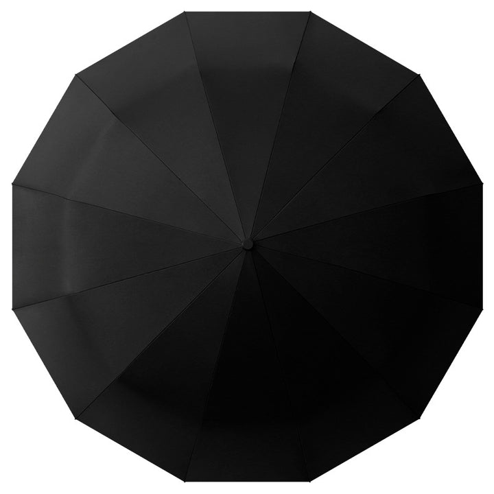 Women's Premium Windproof Folding Umbrella with Wooden Handle Stornfield