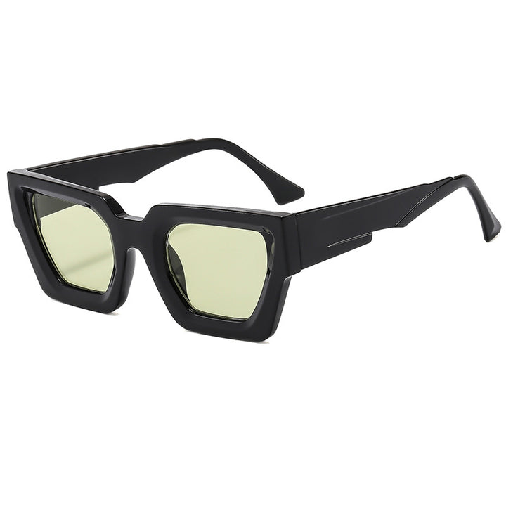 Ladies stylish square sunglasses in modern design with refined plastic frame Stornfield