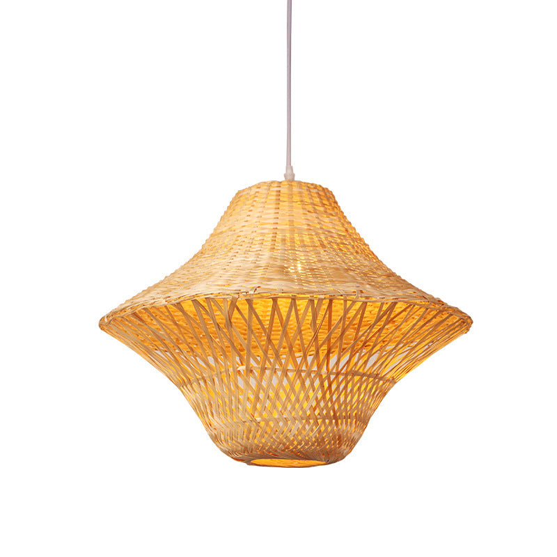 Woven Bamboo Ceiling Lamp