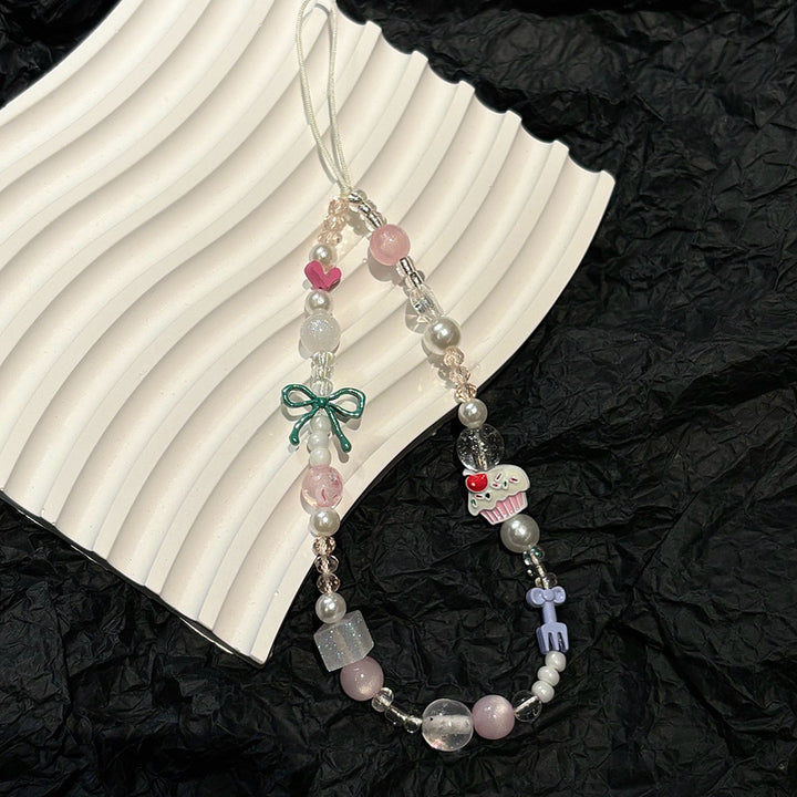 Playful Beaded Smartphone Charm Holder Stornfield