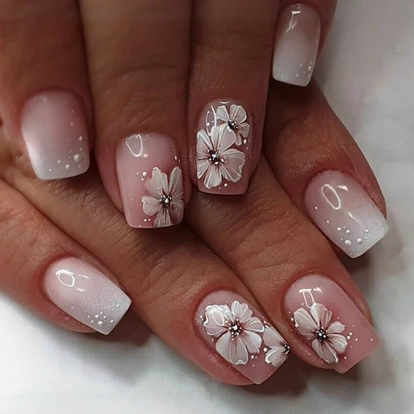 Floral Art Nail Design Stornfield