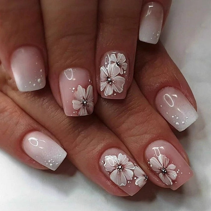 Floral Art Nail Design Stornfield