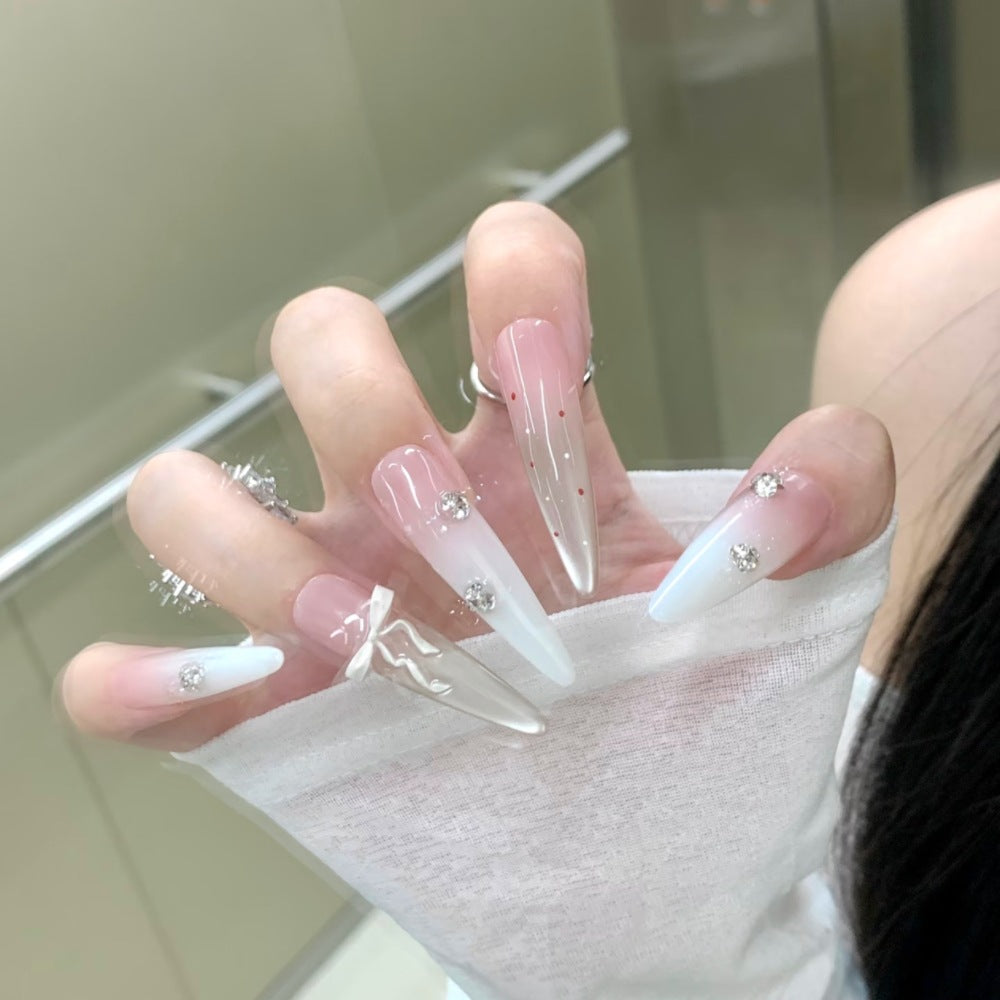 Decorative Press-On Nail Design Stornfield