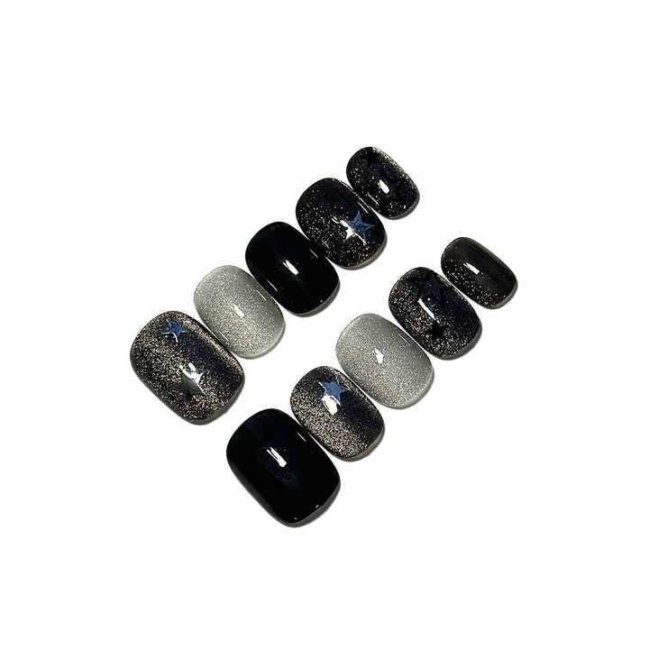 Starry Ombre Press-On Nail Set