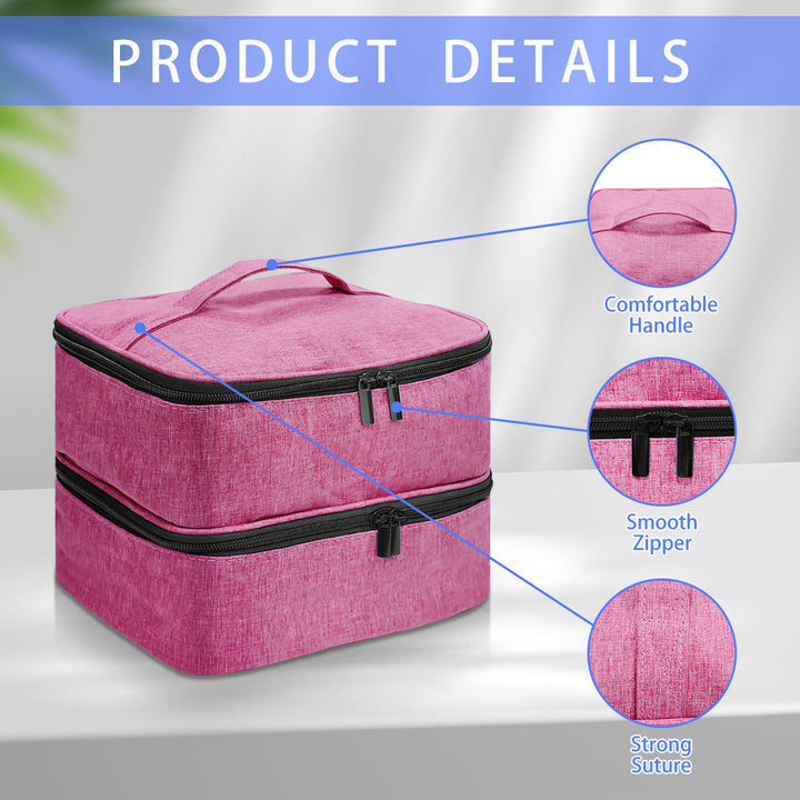 Travel bag with two compartments and practical carrying handle Stornfield
