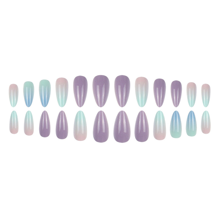 Ombre Gradient Ballerina Press-On Nails Stornfield