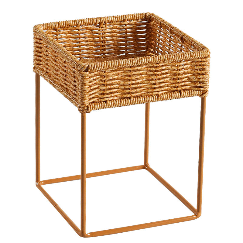 Stylish Woven Plant Holder with Stand Stornfield