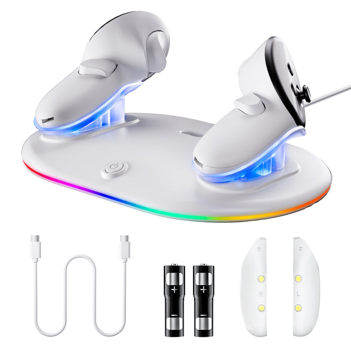 VR-Headset Stand with Practical Storage Compartments Stornfield