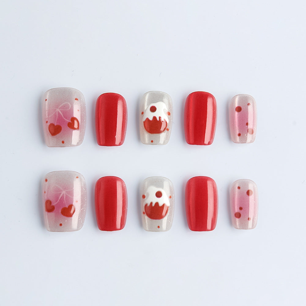 Decorative Themed Press-On Nail Set Stornfield