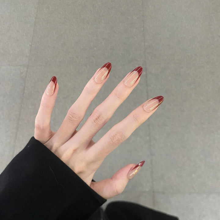 Elegant artificial nails with modern gradient effects Stornfield