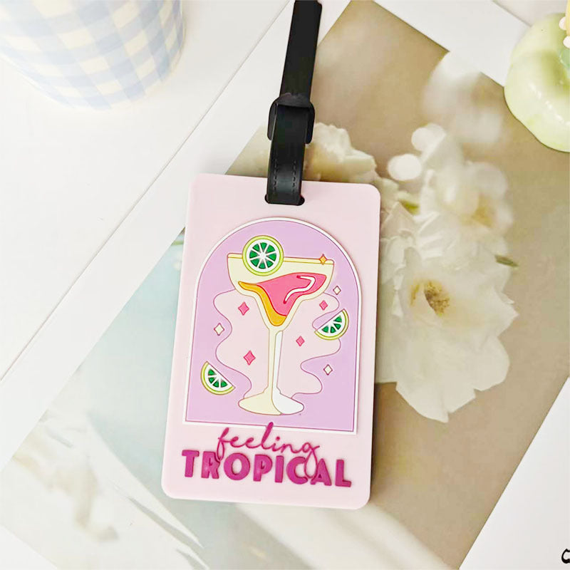 Unisex Tropical-Themed Luggage Identifier Stornfield